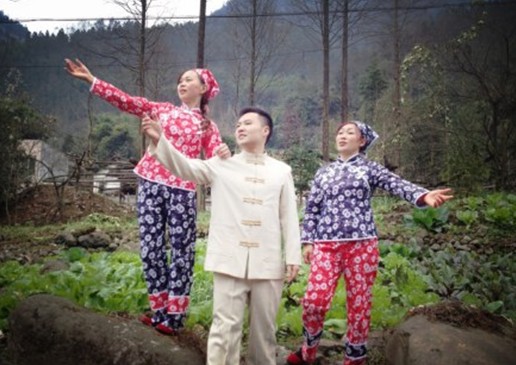 西岭山歌,唱响大邑2013蛇年新篇章