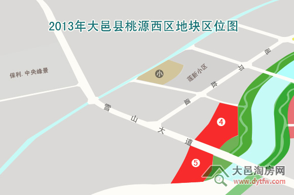 大邑县桃源新城地块区位图地块一用地要求:1,规划净用地总面积:153.