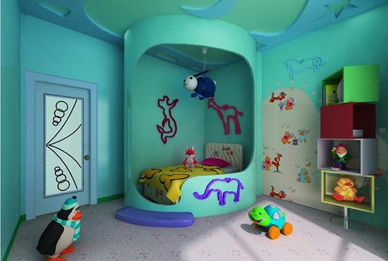 梦幻绮丽的儿童房 给孩子插上想象的翅膀