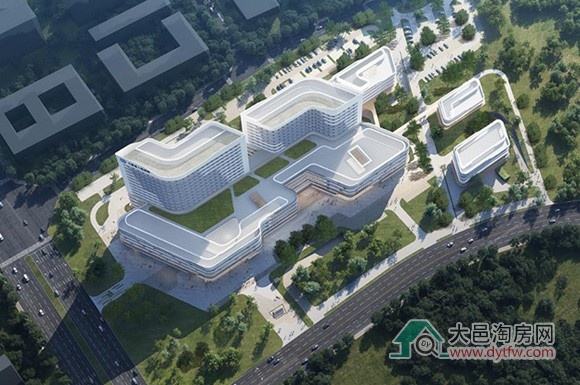 大邑县人民医院迁建项目将动工 效果图已确定