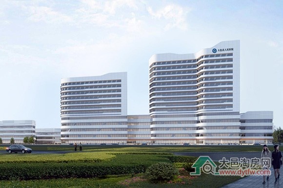 大邑县人民医院迁建项目将动工 效果图已确定