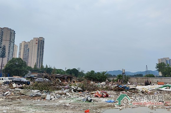 大邑建华片区建材市场已拆 地块将如何打造?