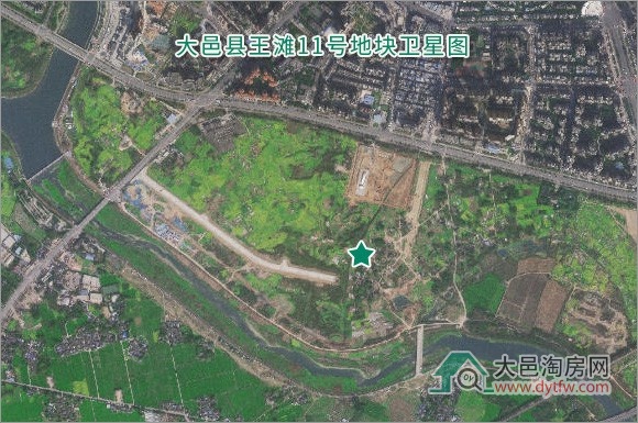 大邑县城王滩11号地块上市 起拍价150万/亩