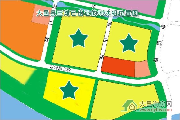 4.18亿 大邑王滩三宗纯住宅用地今日已出让