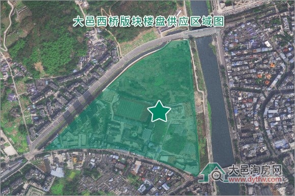 大邑县城五大主力板块房地产格局解析