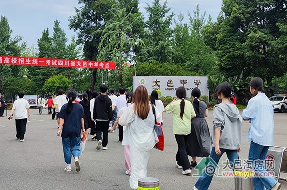 大邑县近年参考人数变化回顾