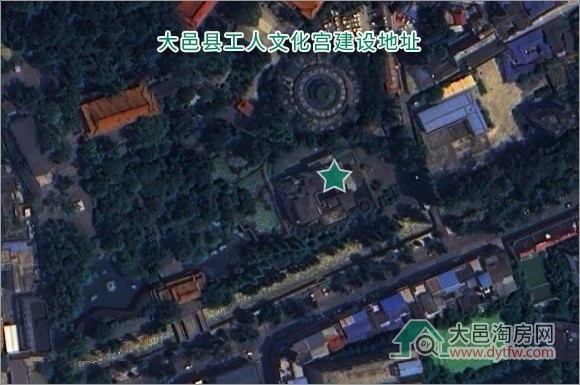 大邑工人文化宫建设进展:静惠山公园内焕新启程