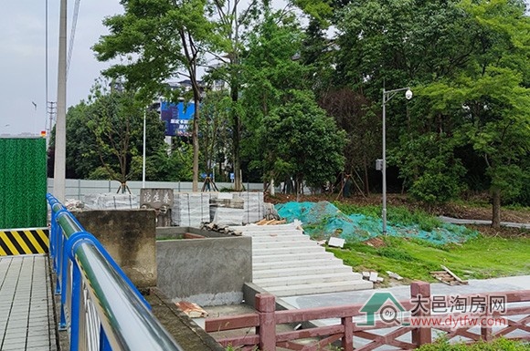 大邑斜江河体育公园桃源西区侧2025年7月建设动态