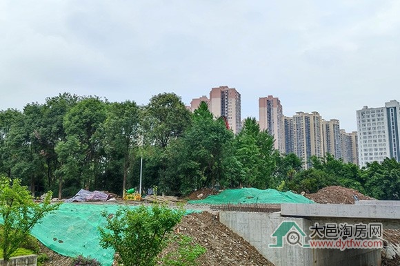 大邑滨江西路南二段将连通 助力桃源西区交通微循环