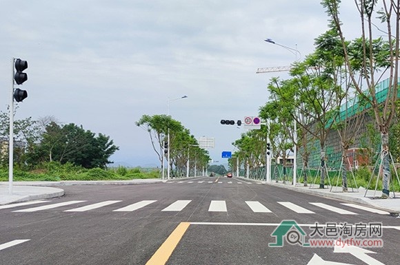 大邑王滩片区纬一路东段2025年7月现状情况