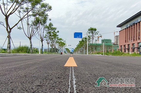 大邑王滩片区纬一路东段2025年7月现状情况