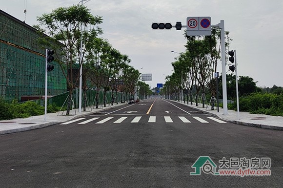 大邑王滩片区纬一路东段2025年7月现状情况