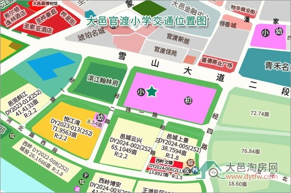 大邑县官渡小学2025年7月建设进度