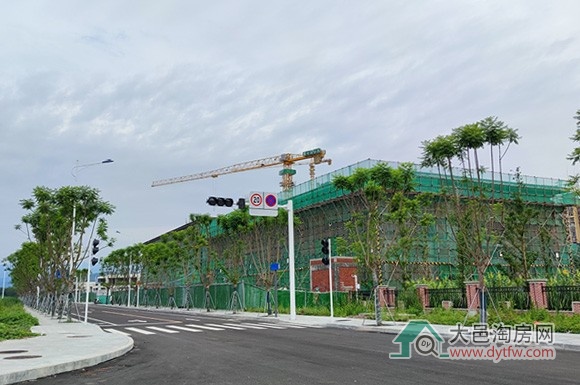 大邑县官渡小学2025年7月建设进度