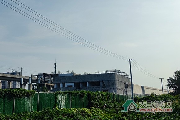 大邑新客运站2025年8月建设进度