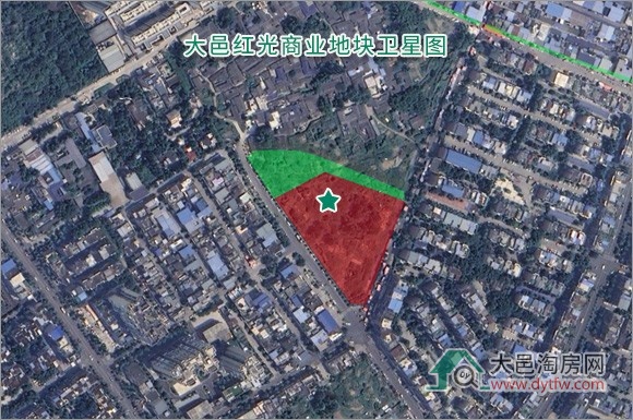 大邑县城红光小区商业地块推出 将于10月底拍卖