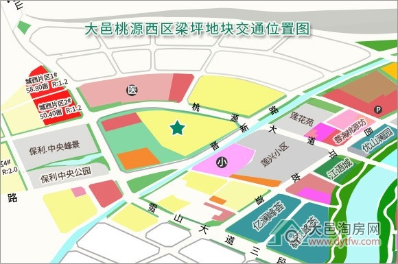 时隔5年后,大邑桃源西区推出纯住宅地块